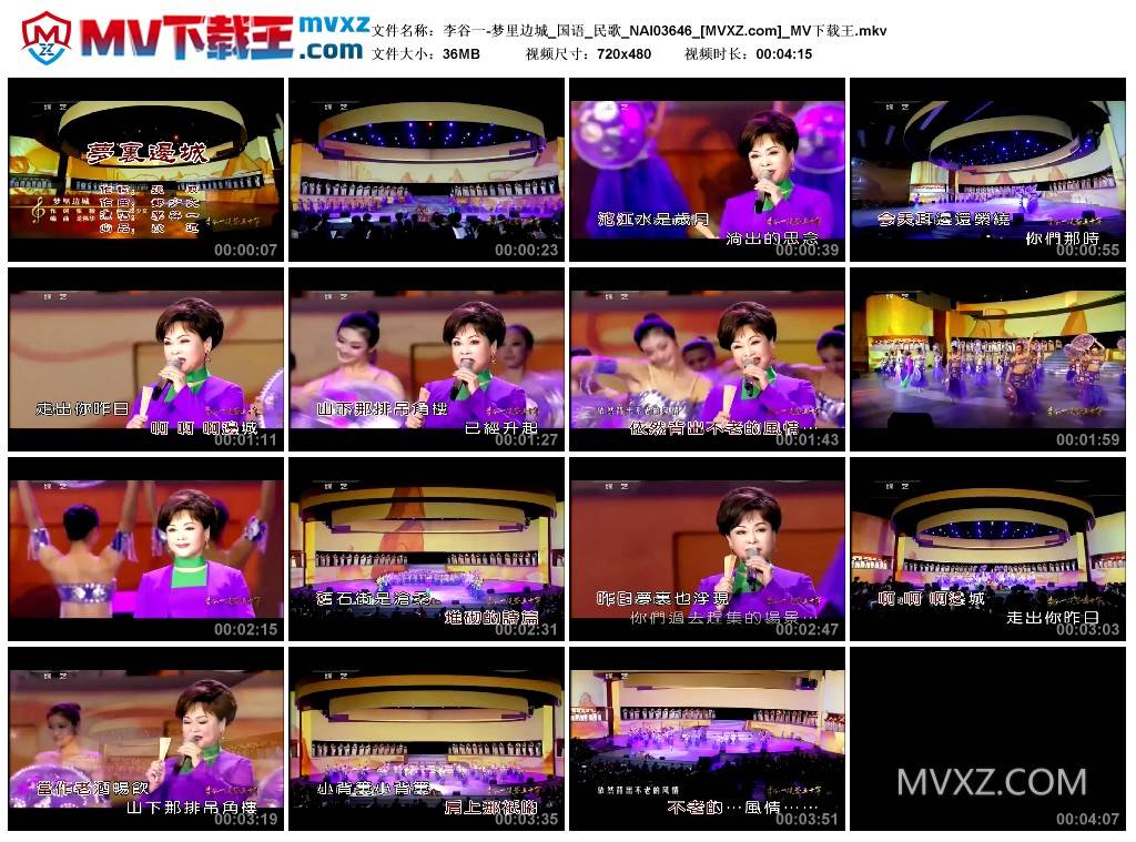 李谷一-梦里边城_国语_民歌_NAI03646